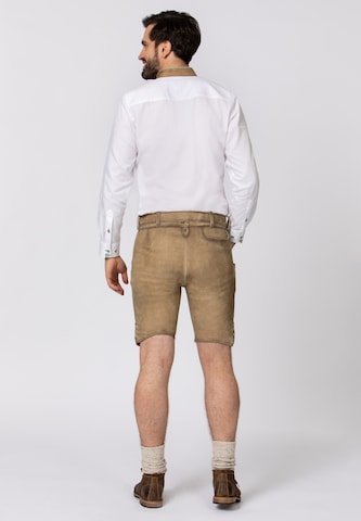 STOCKERPOINT Comfort fit Klederdracht overhemd in Wit