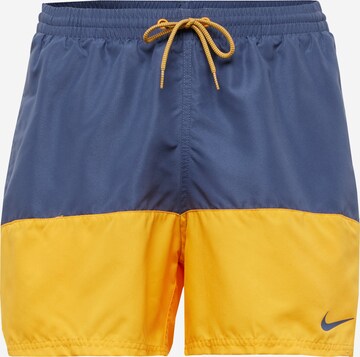 Nike Swim Athletic Swim Trunks 'Split 5' in Blue: front