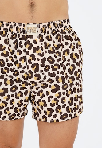 Lousy Livin Boxer shorts 'Wild' in Beige