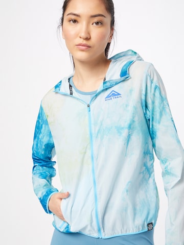 Veste de sport NIKE en bleu