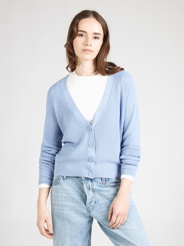 VERO MODA Gebreid vest 'VMNew Lexsun' in Blauw: voorkant