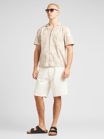 Fit confort Chemise HOLLISTER en beige