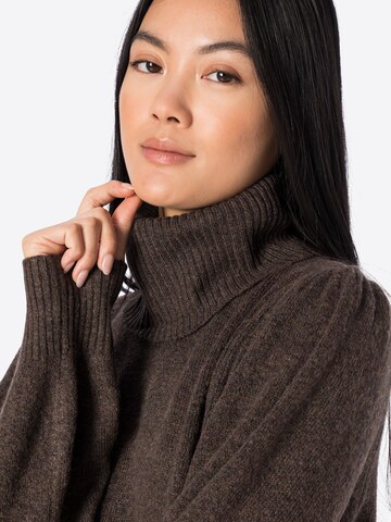 JDY Sweater 'RUE' in Brown