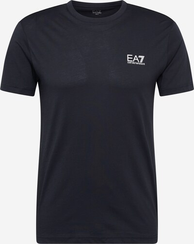 EA7 Emporio Armani Camiseta en azul noche / blanco, Vista del producto