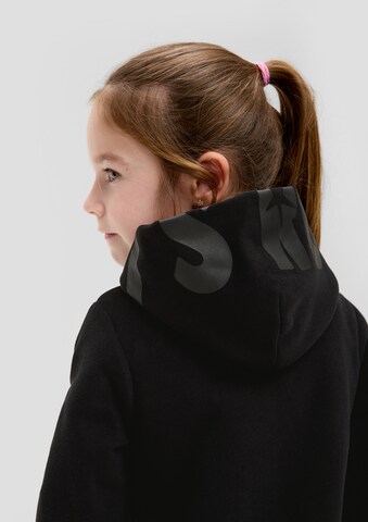 s.Oliver Sweatshirt in Schwarz