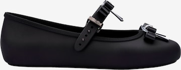 MELISSA Ballerina in Schwarz: Vorderseite