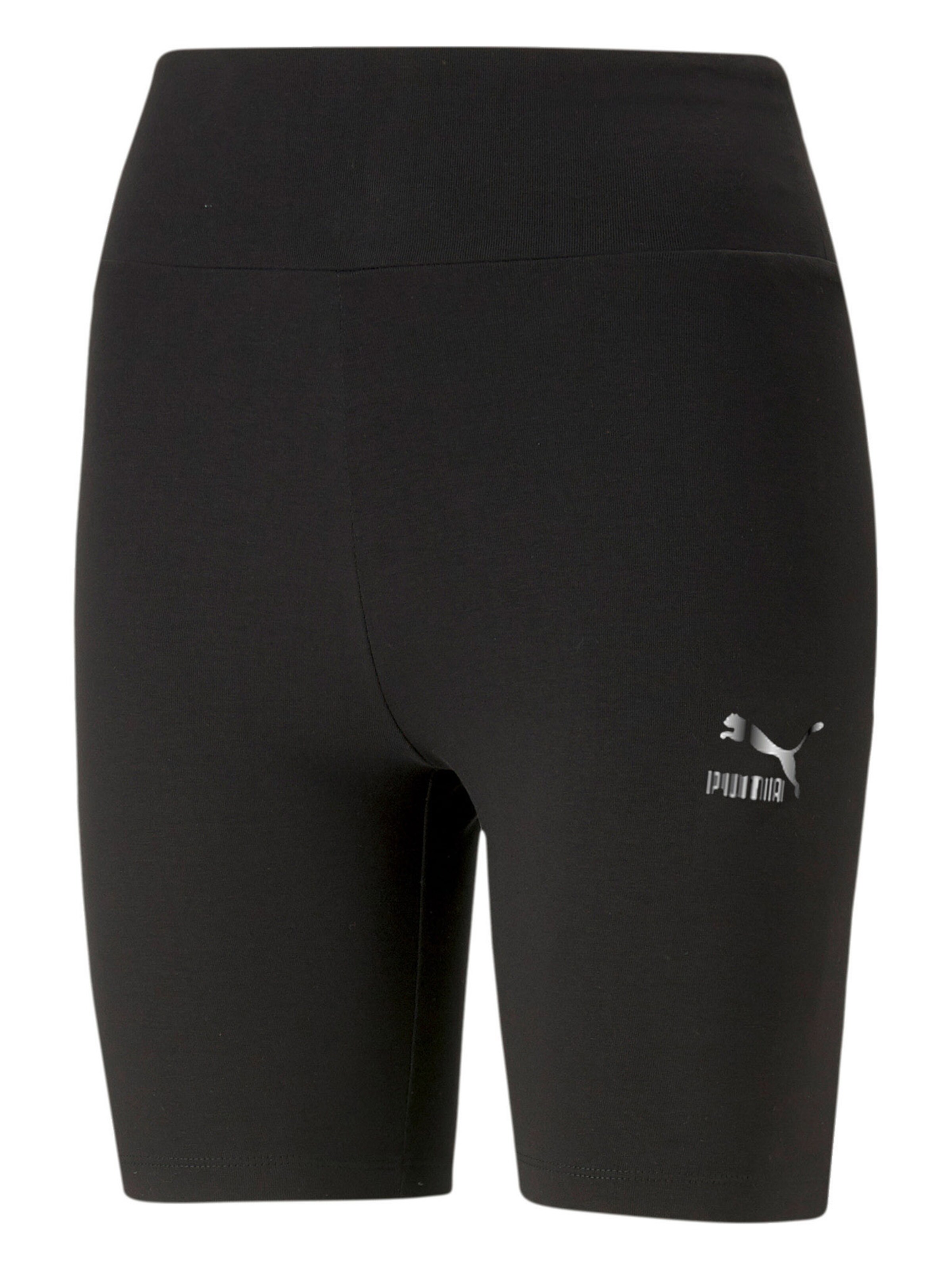 PUMA Skinny Sportshorts 'Dare To Feelin' in Schwarz: Vorderseite
