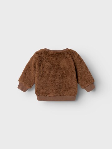 NAME IT Sweatshirt 'SINAI' in Braun