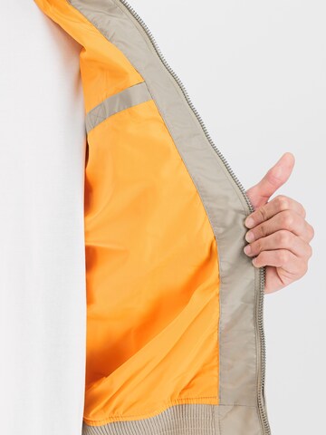 ALPHA INDUSTRIES Between-Season Jacket 'MA-1 TT' in Beige