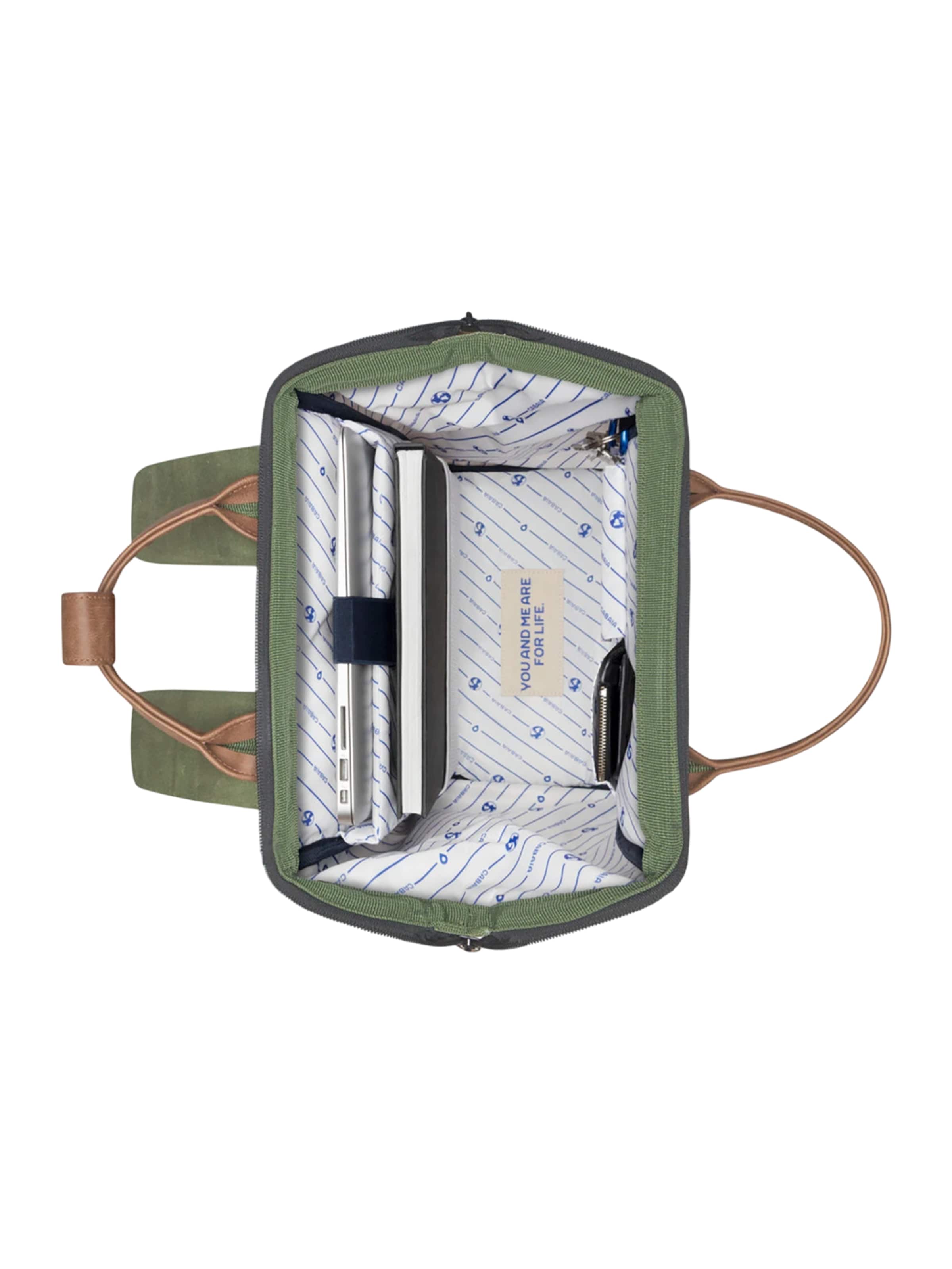 Cabaia Rucksack 'Nicosie M' in Grün