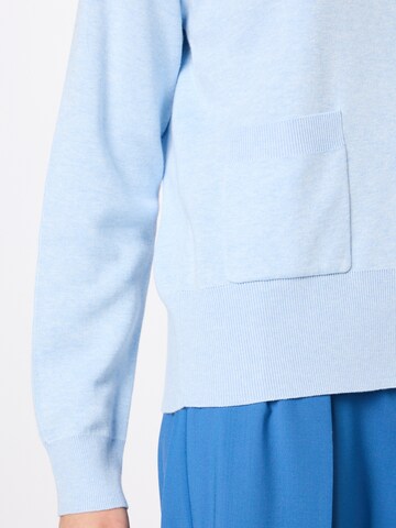 REPEAT Cashmere Trui in Blauw