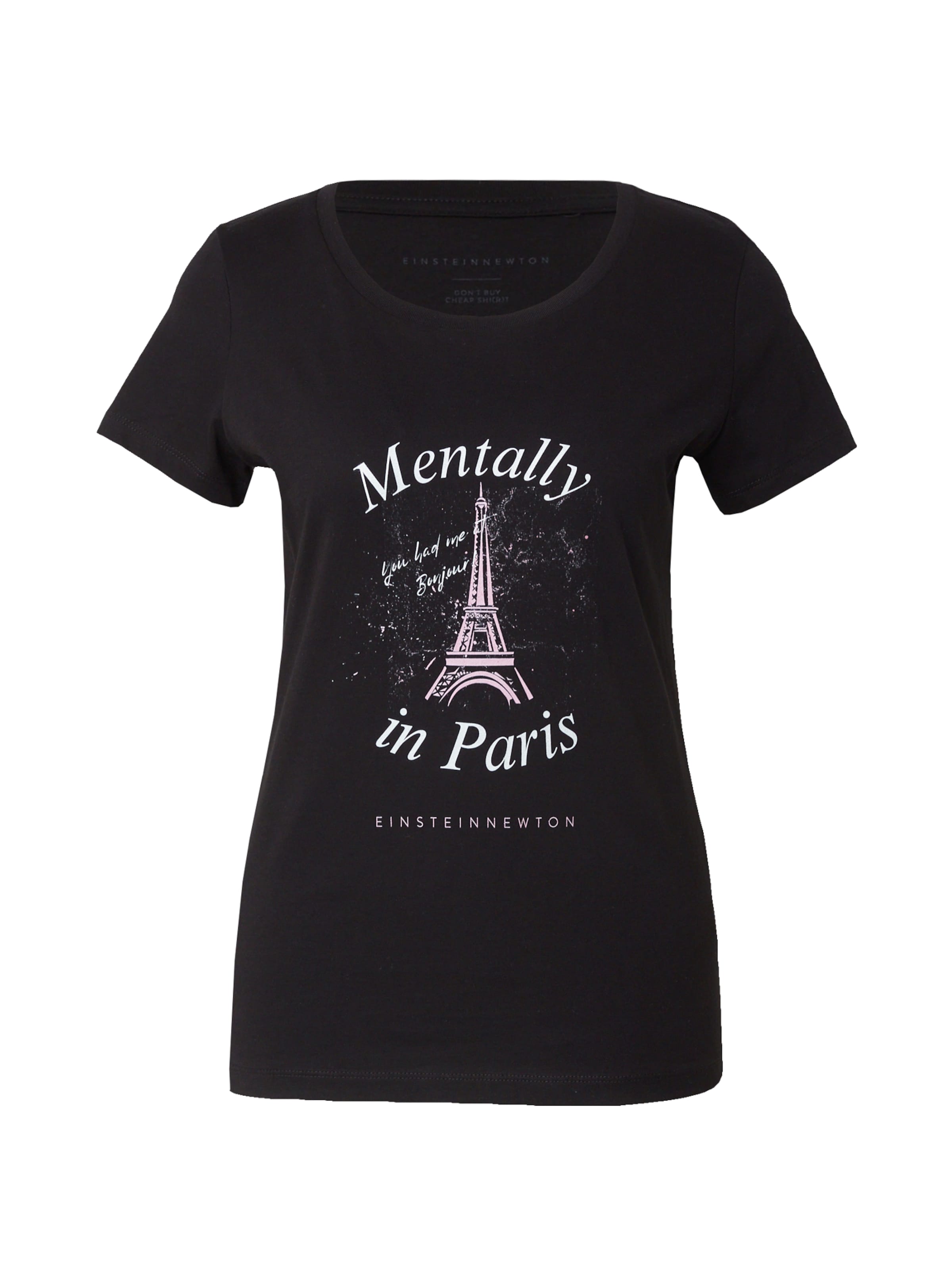 EINSTEIN & NEWTON Póló - fekete: elől