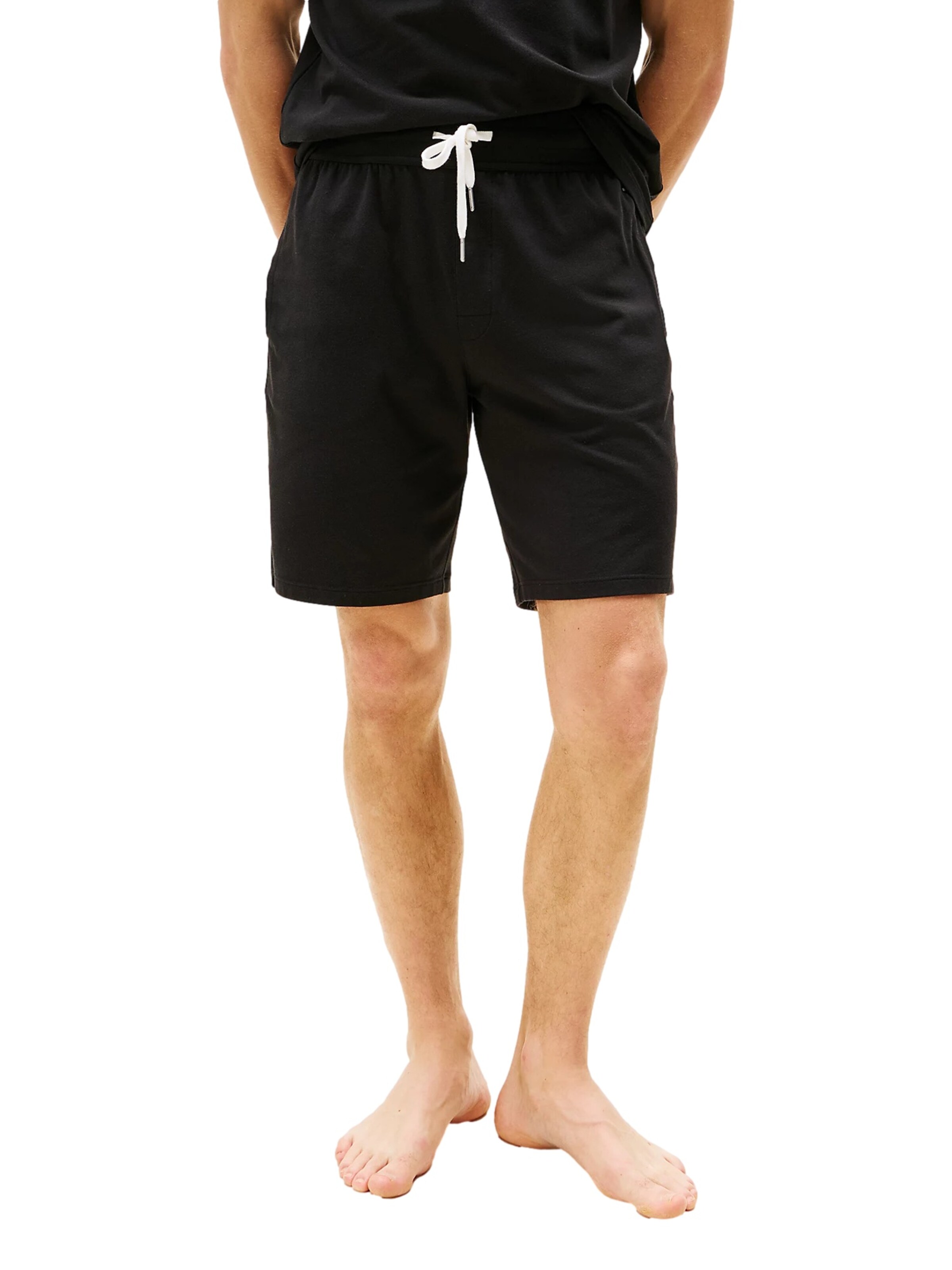 TOMMY HILFIGER Regular Shorts in Schwarz: Vorderseite