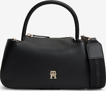 melns TOMMY HILFIGER Rokassomiņa: no priekšpuses