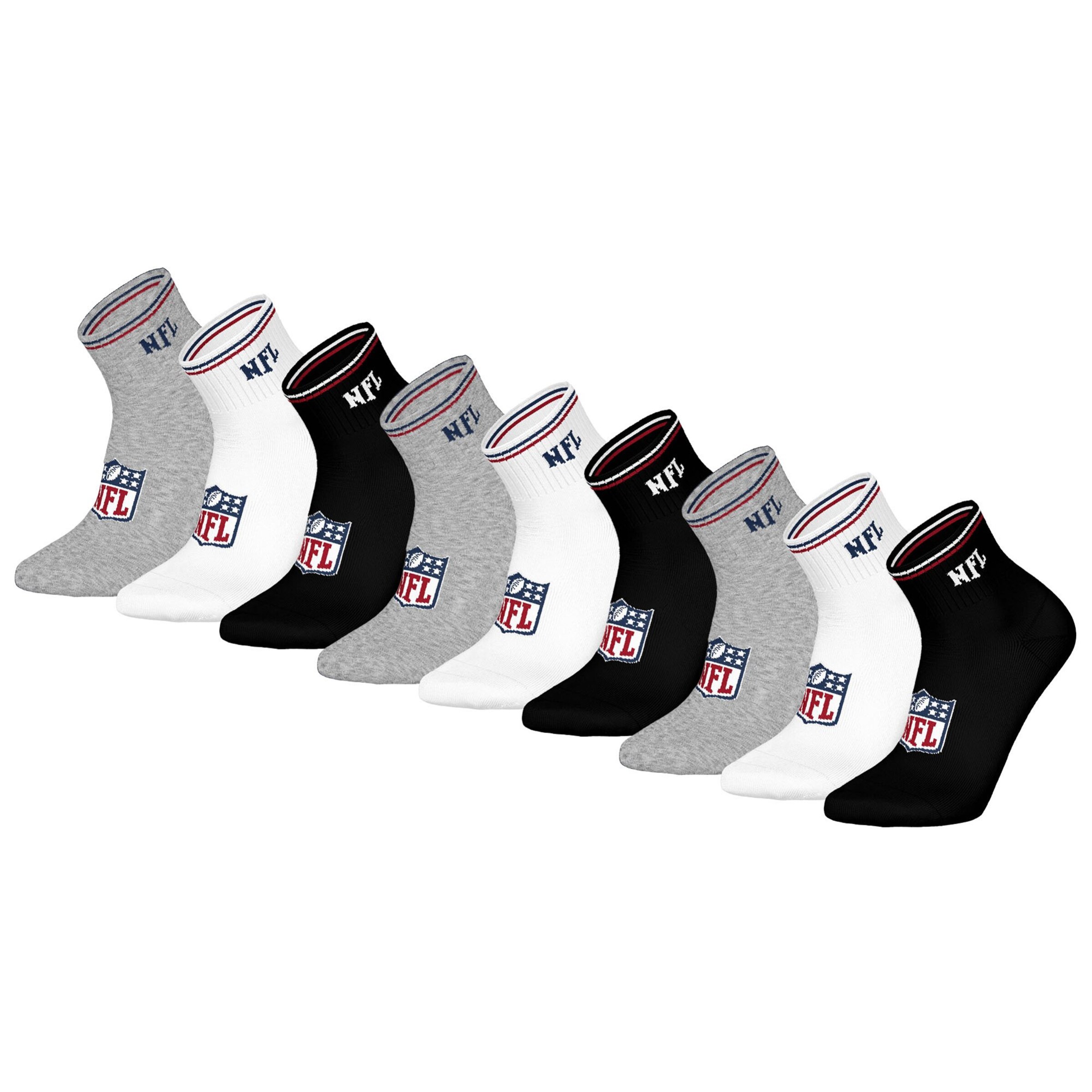 NFL Socken in Grau: Vorderseite