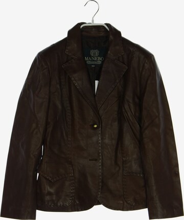 MANEBO Jacket & Coat in S in Brown: front