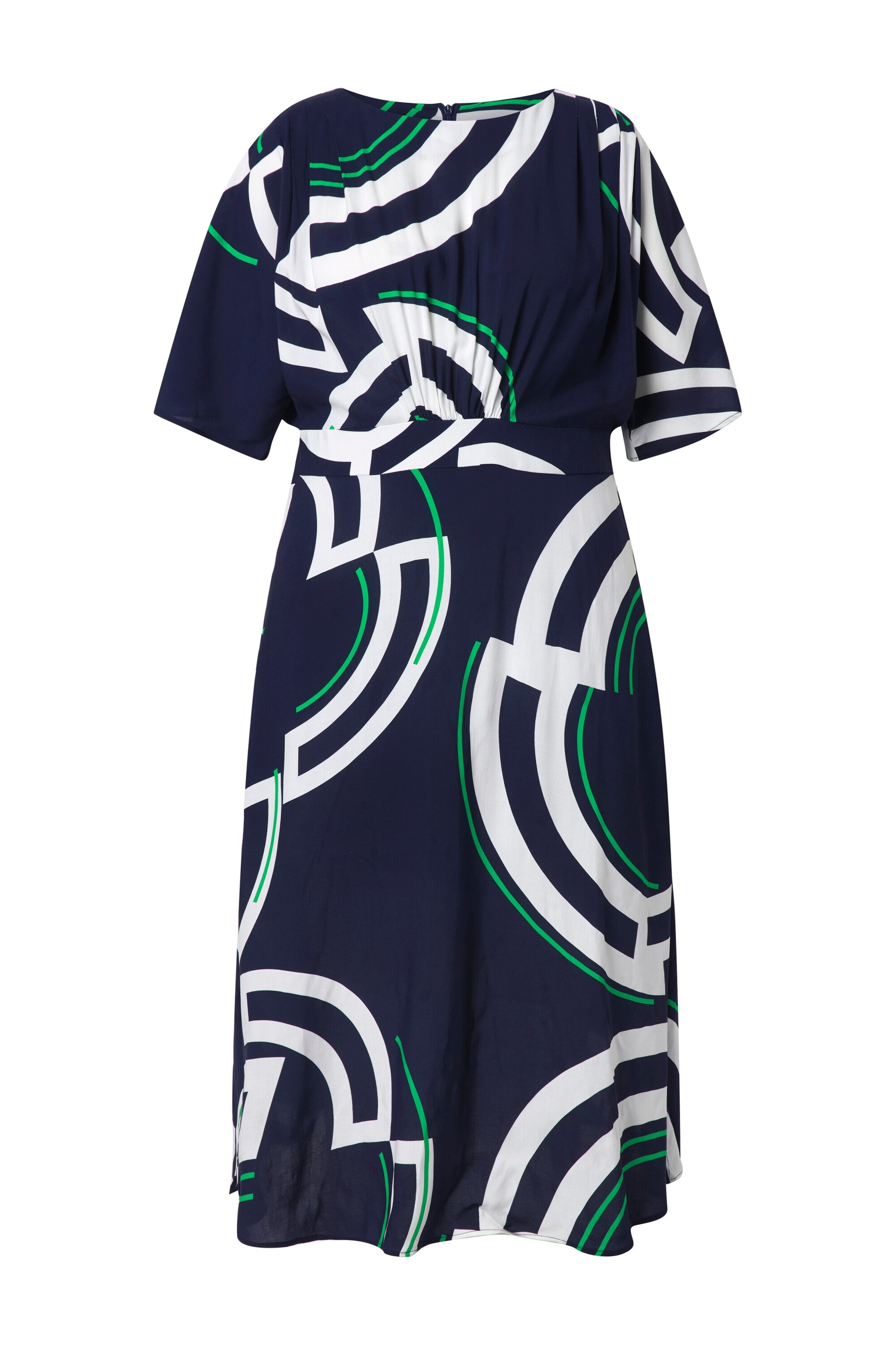 Ulla Popken Dress in Blue: front