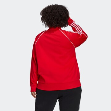 ADIDAS ORIGINALS Bluza rozpinana 'Primeblue Sst ' w kolorze czerwony