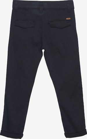 MINYMO Regular Cargohose in Blau