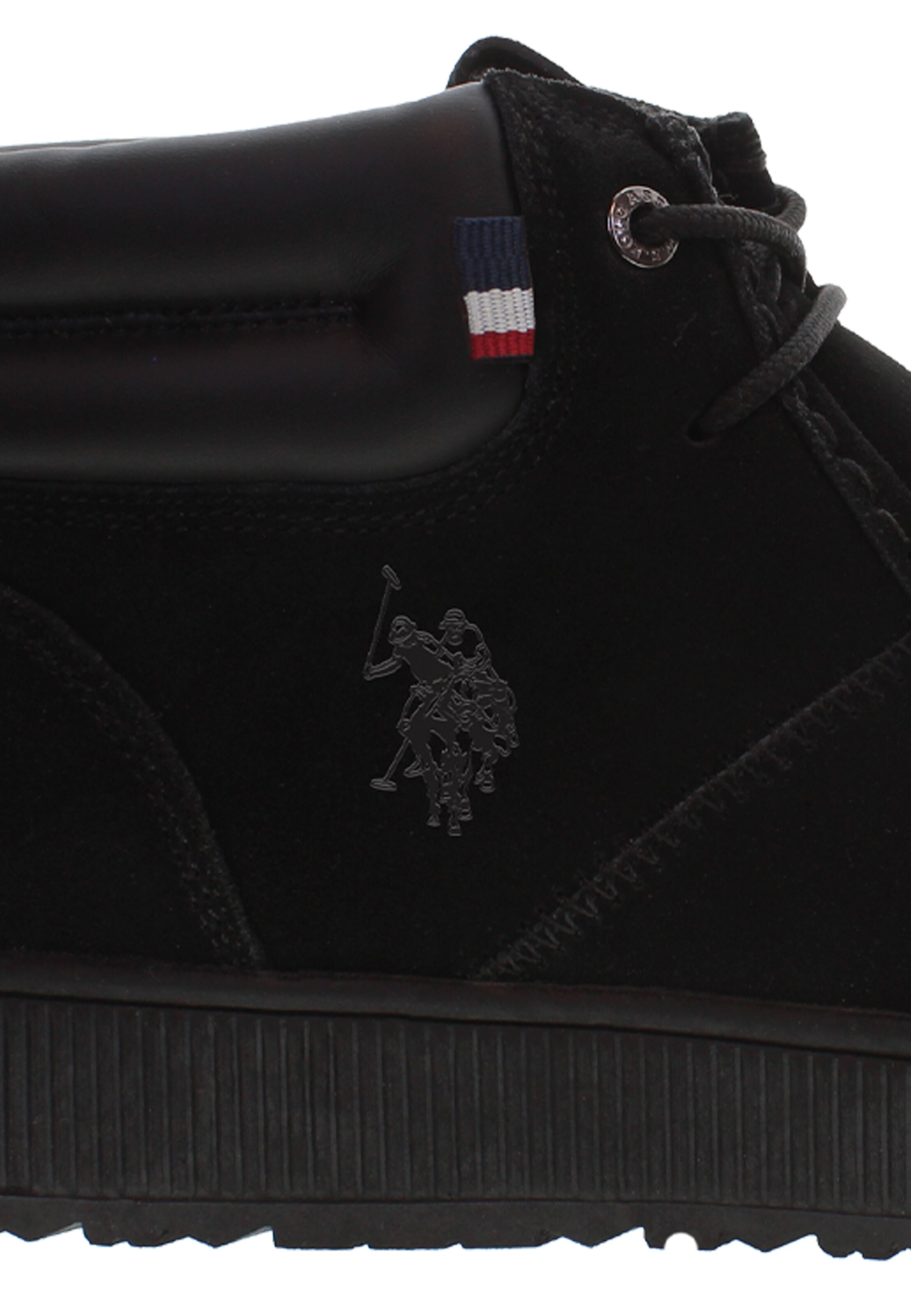 U.S. POLO ASSN. Veterboots 'Bayard' in Zwart