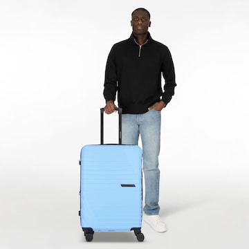 Trolley 'Larnaka' di cocoono in blu: frontale