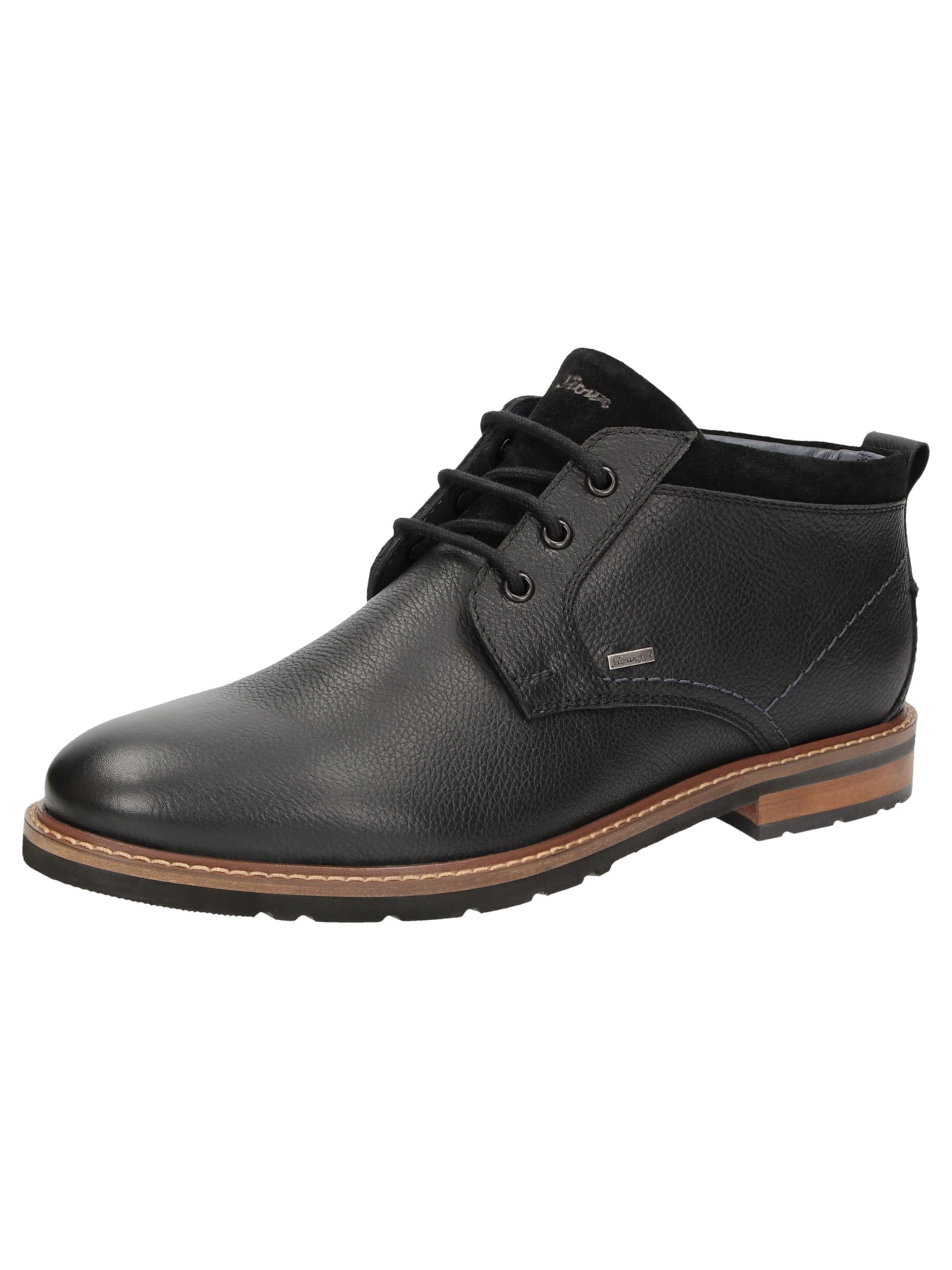 SIOUX Veterboots ' Rostolo-706-TEX ' in Zwart: voorkant