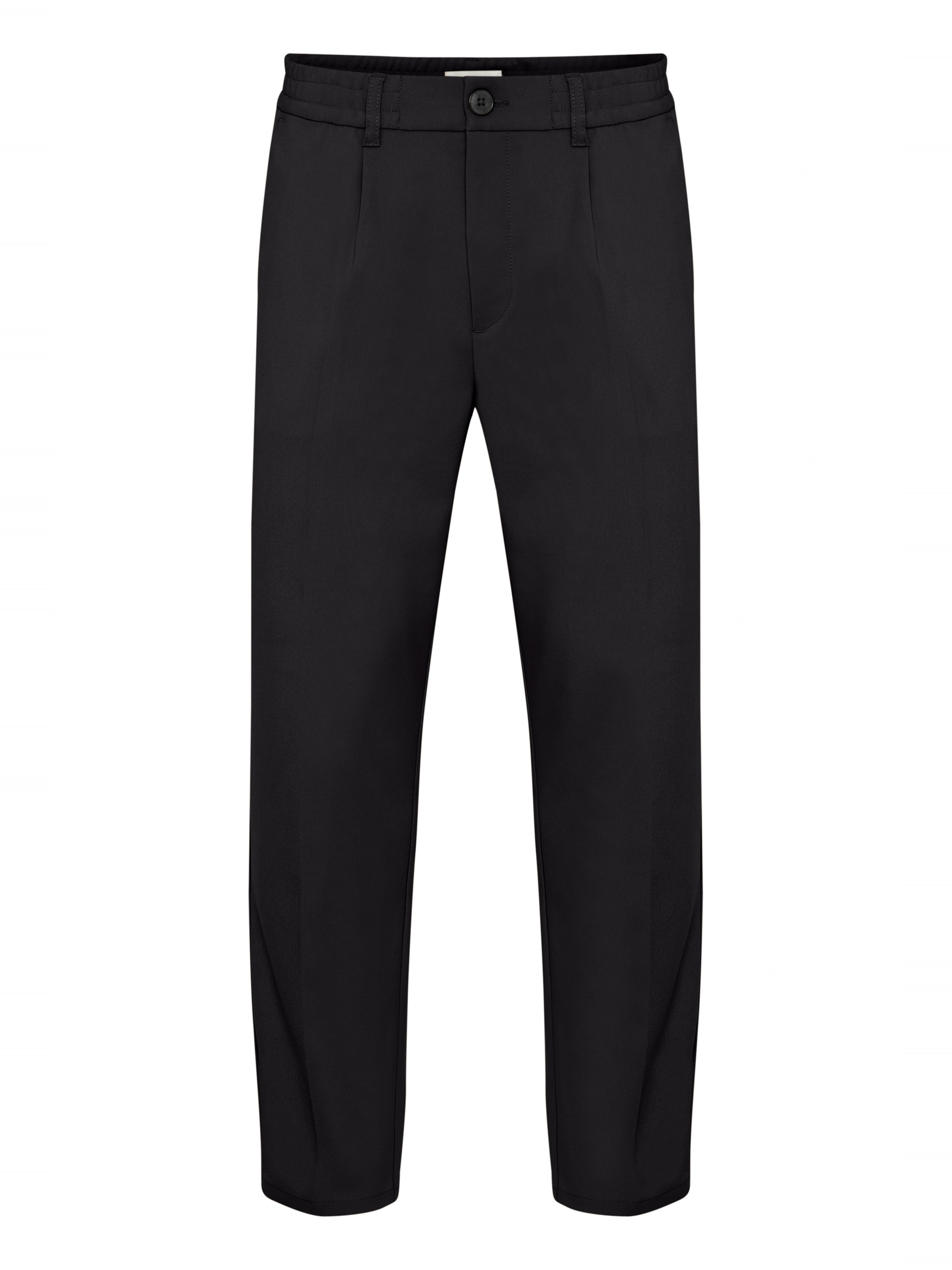 Regular Pantalon à pince 'CFMarc' Casual Friday en noir : devant