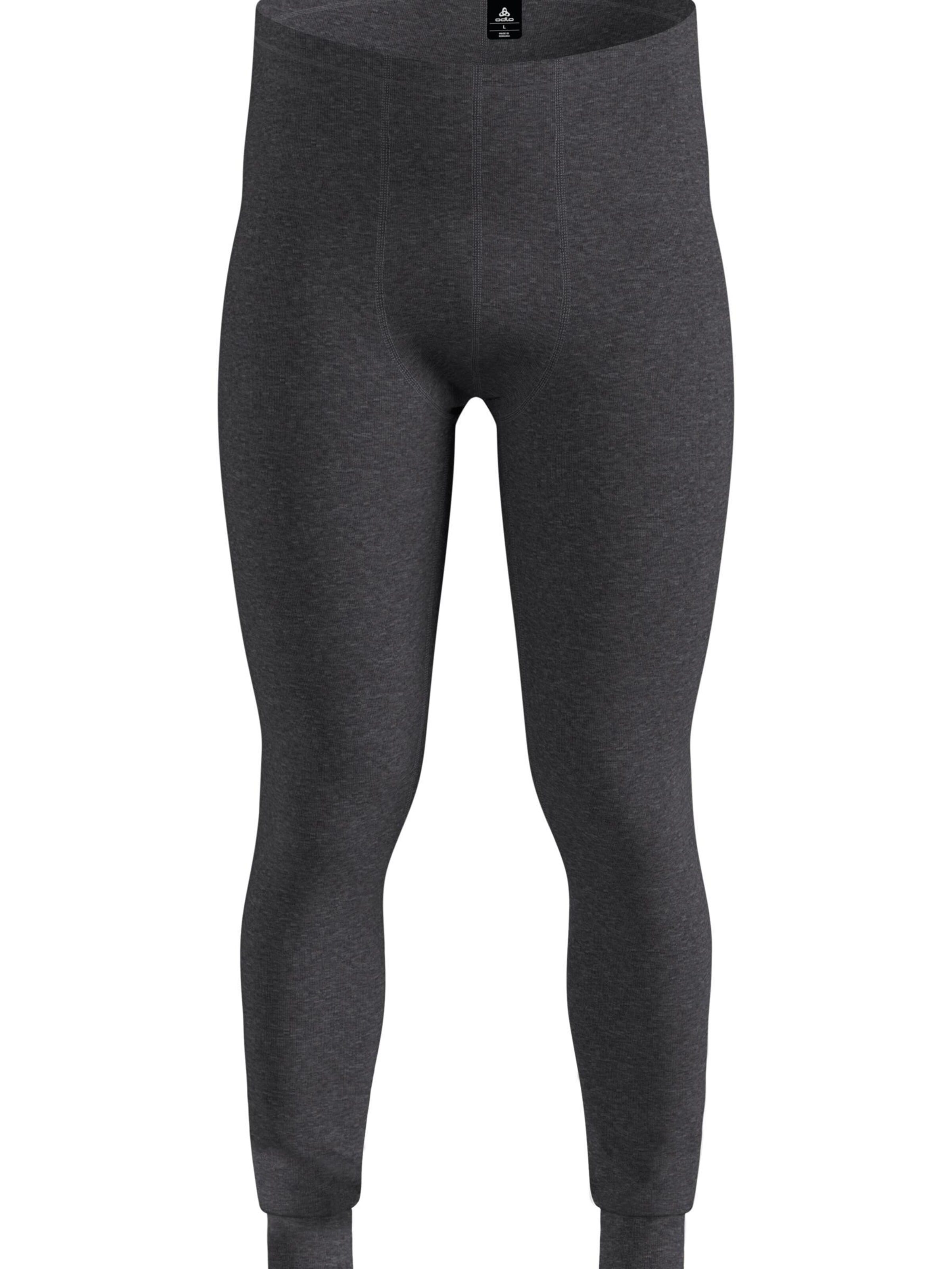 ODLO Slimfit Sporthose 'ACTIVE WARM'‌‌‌ in Grau: Vorderseite