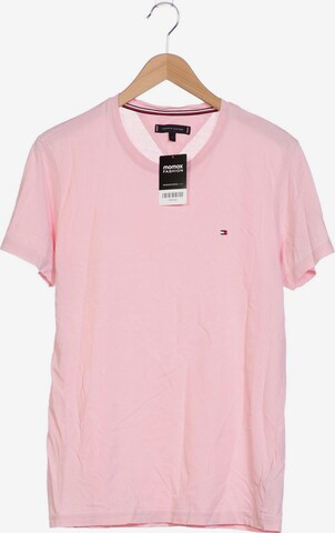 TOMMY HILFIGER T-Shirt L in Pink: predná strana