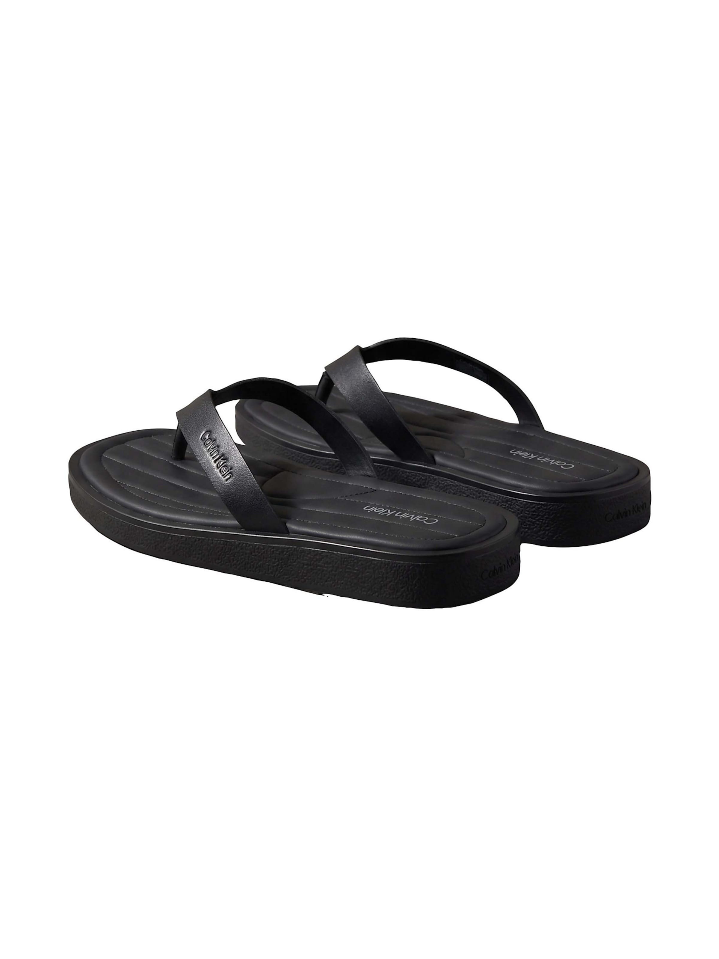 Tongs 'Alonso' Calvin Klein en noir