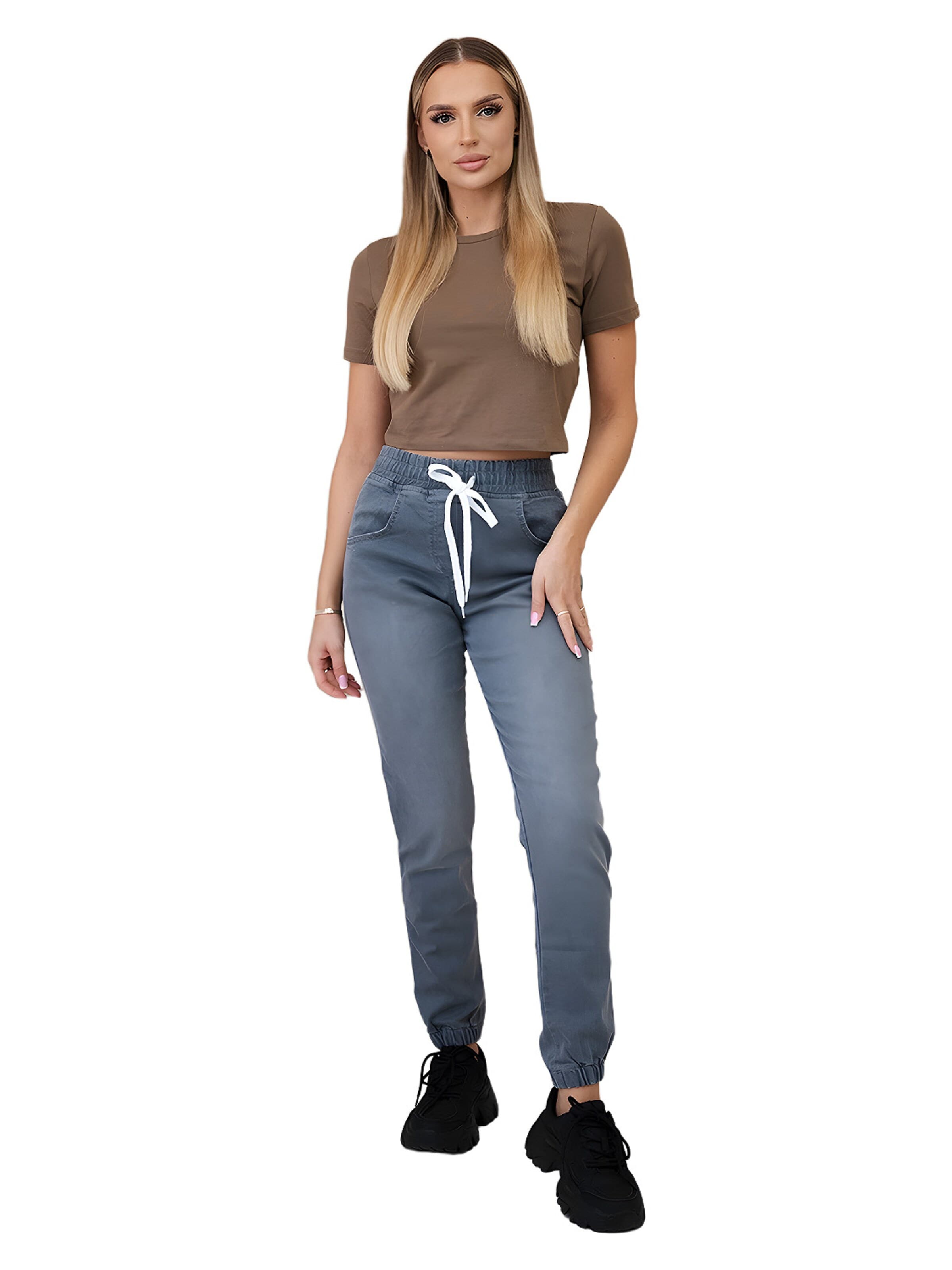 Lumera Broek in Grijs: voorkant