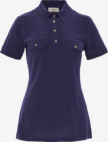 NOWIHT - Camiseta 'Adrienne' en azul: frente