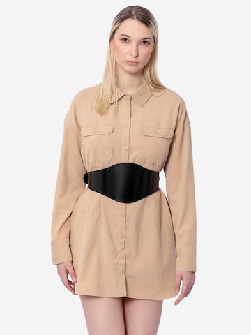 Haute Cuir Bælte 'Cleope Wide Belt' i sort