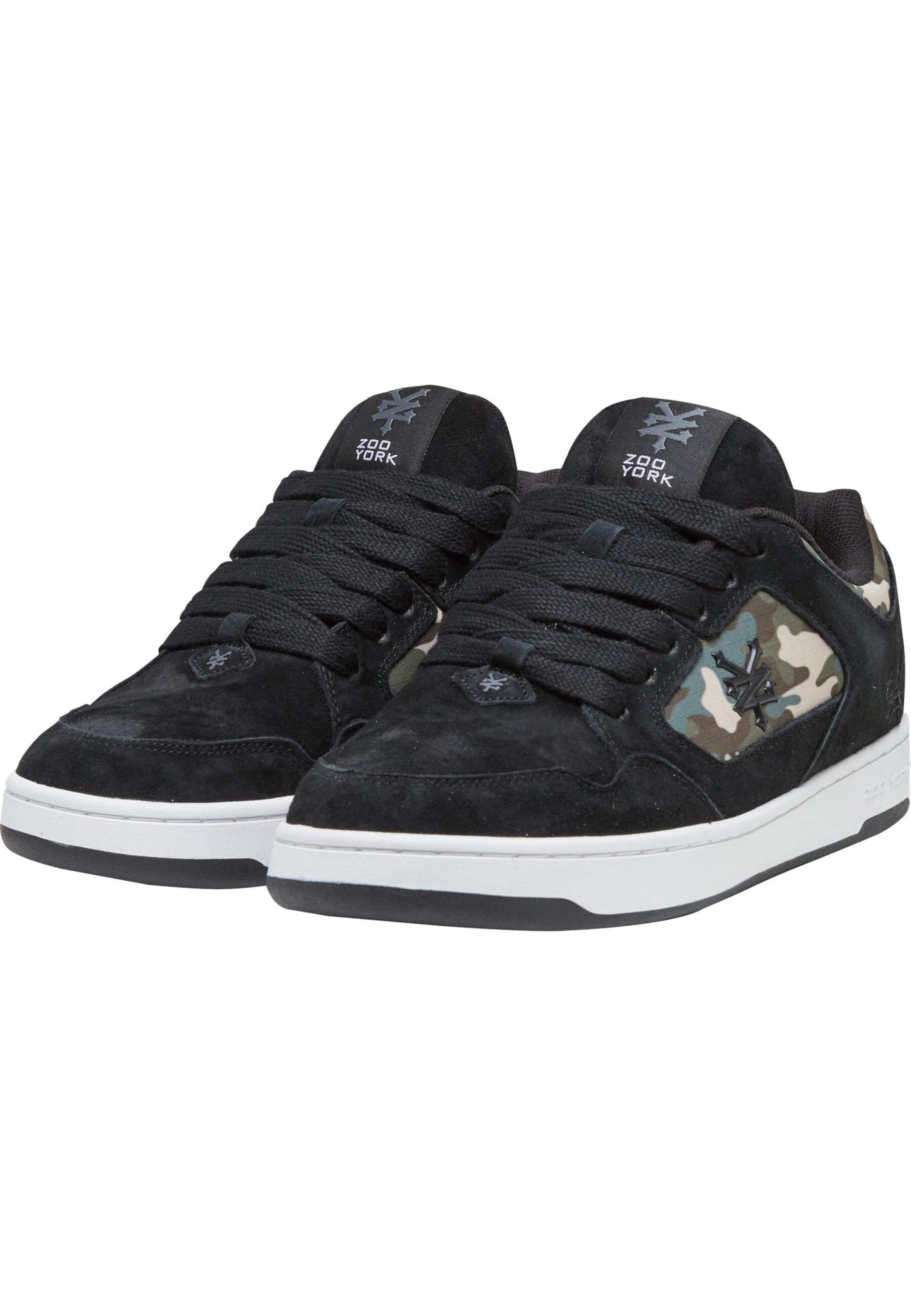 ZOO YORK Platform trainers in Black