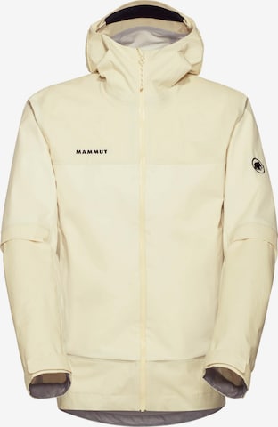 MAMMUT Outdoor jacket 'Ducan Guide' in Yellow: front