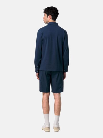 Pull-over 'K-WAY TIBOR LT STRETCH JERSEY SLIM Maglieria' K-Way en bleu