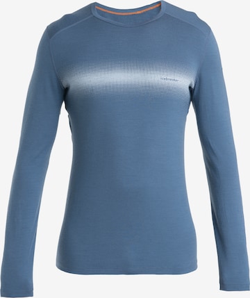 T-Shirt fonctionnel 'Oasis' ICEBREAKER en bleu : devant