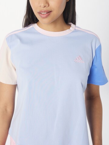 T-shirt 'Essentials 3-Stripes ' ADIDAS SPORTSWEAR en bleu