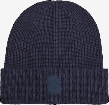 s.Oliver Beanie in Blue: front