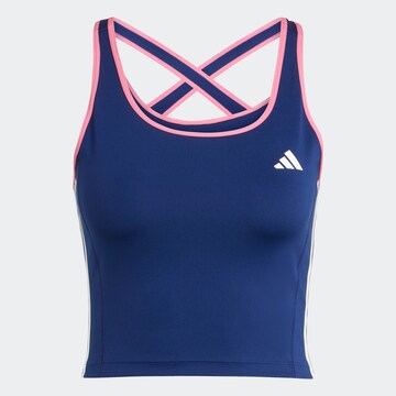 ADIDAS PERFORMANCE Sports Top 'Hyperglam' in Blue: front