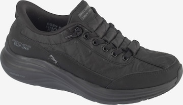 SKECHERS Sneakers laag 'Skechers Slip-ins: Contour Foam - Cozy Fit' in Zwart: voorkant