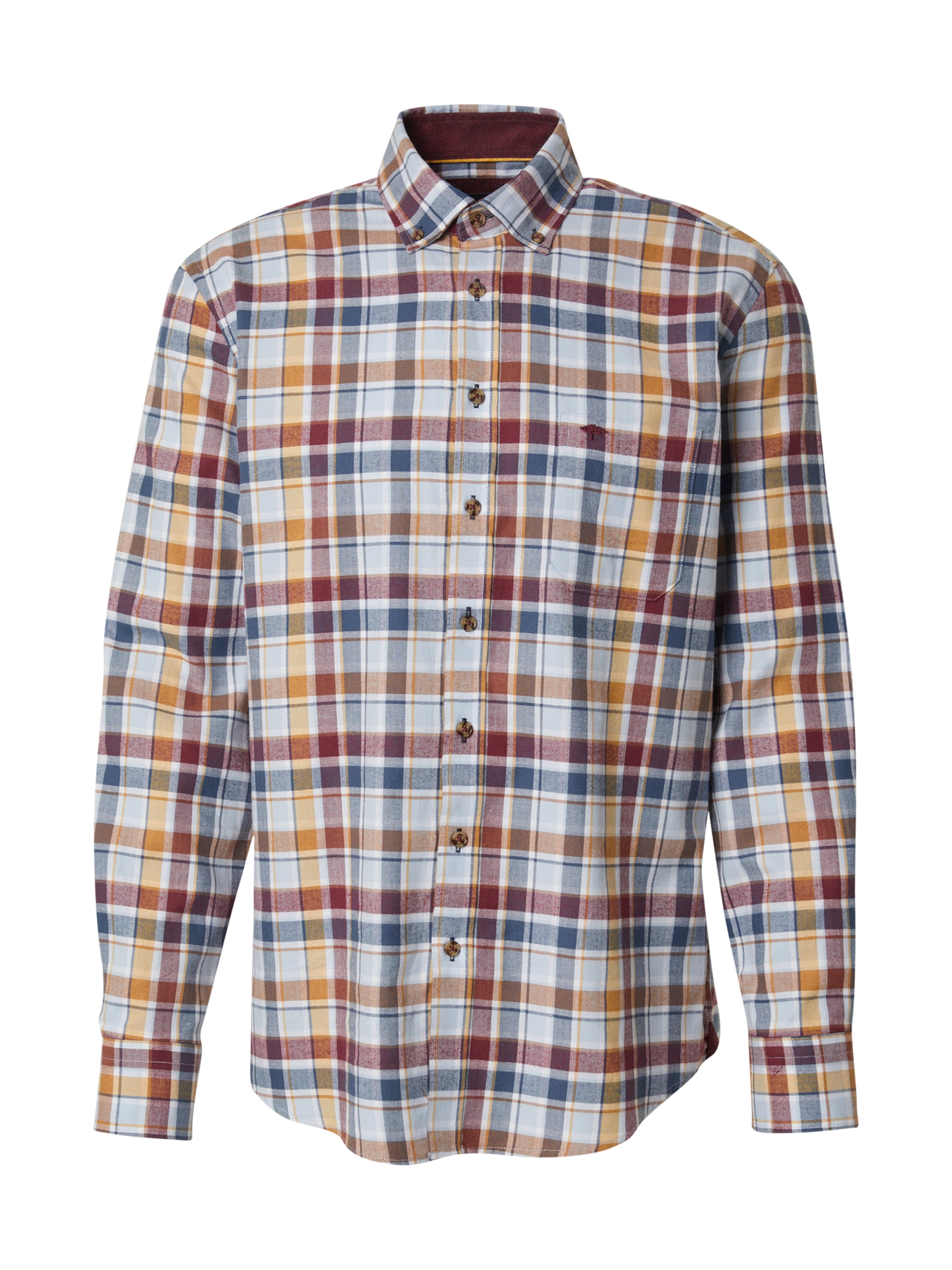 FYNCH-HATTON Rovný strih Košeľa - Červená: predná strana