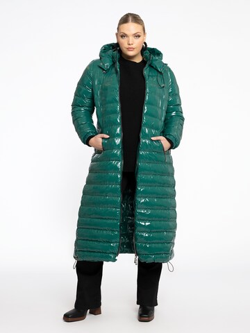 Yoek Winter Coat in Green