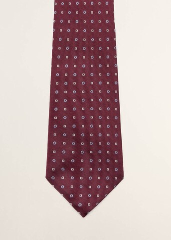 MANGO MAN Tie 'Clasic3p' in Red
