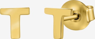 Lucardi Ohrringe in Gold: Vorderseite