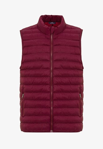 Jimmy Sanders Vest in Red: front