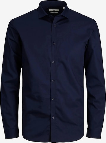 JACK & JONES Skjorte '12201905' i blå: forside