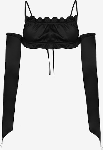 OW Collection - Blusa 'IRINA' en negro: frente