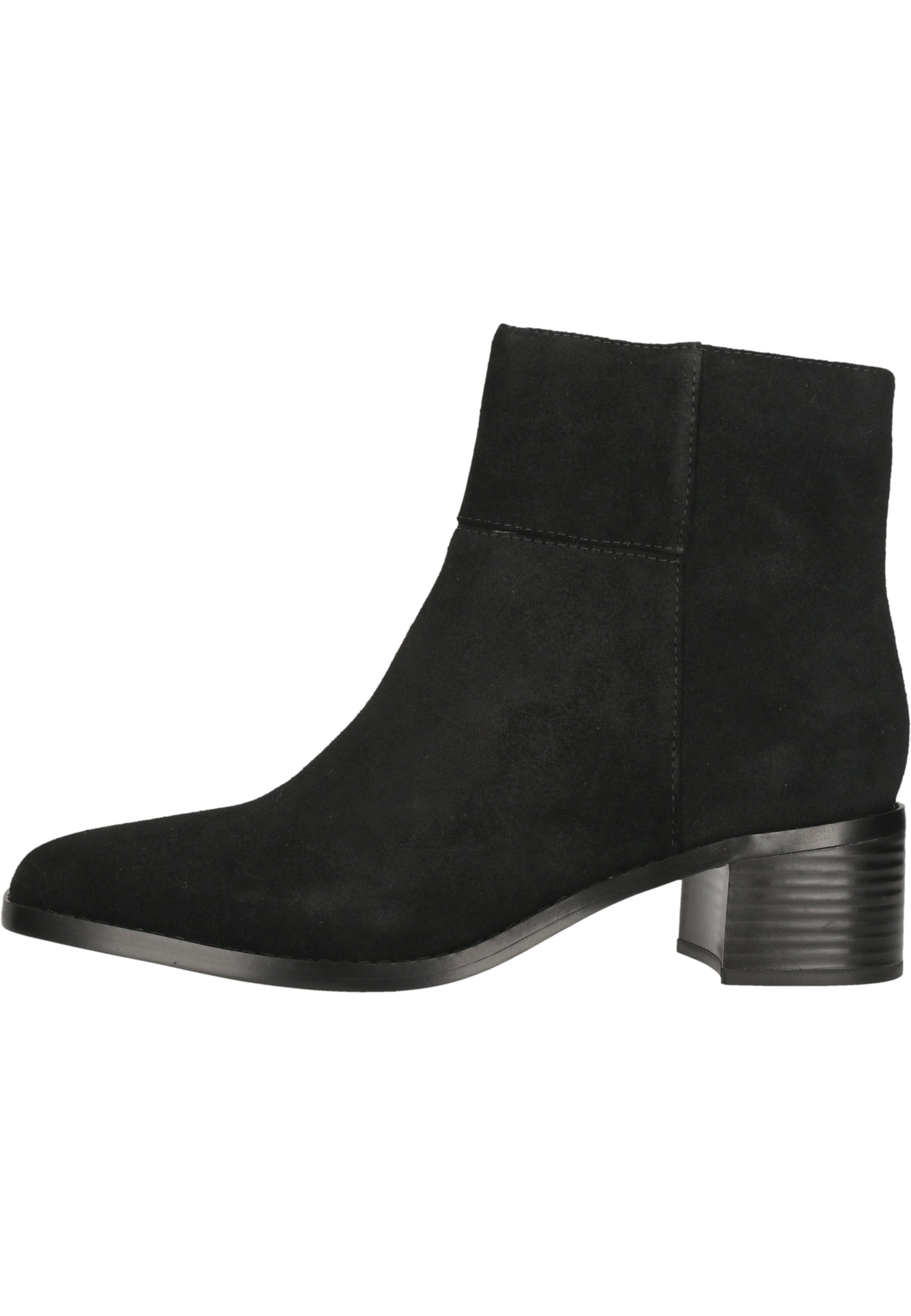 CLARKS Stiefelette 'Wrenn Top' in Schwarz