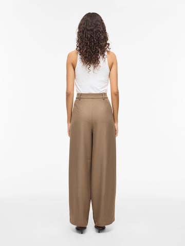 VILA Vat Bandplooibroek 'VIHelen' in Bruin